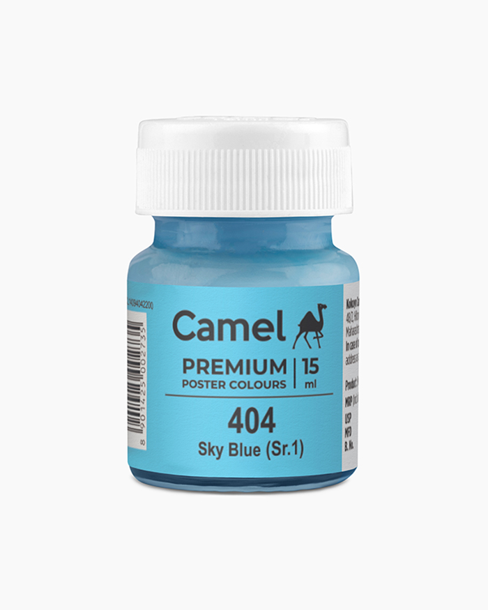 Sky Blue Camel Premium Poster Colours